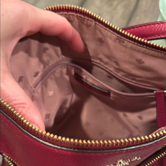 Kate Spade Red Leather Crossbody Bag - Picture 3 of 6